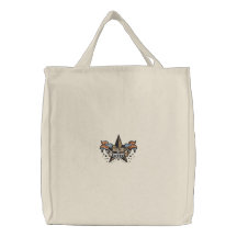 Feito por Zazzle Bolsa Bordada