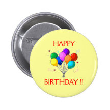 FELIZ ANIVERSARIO BALOONS. BOTON