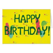 Feliz aniversario! cartões