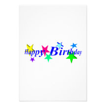 Feliz aniversario convites personalizado
