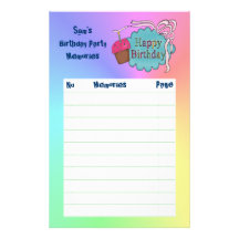 Feliz aniversario do aniversário papéis personalizados