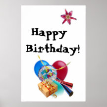 Feliz aniversario! pôsteres