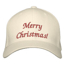 Feliz Natal! Chapéu bordado Bones