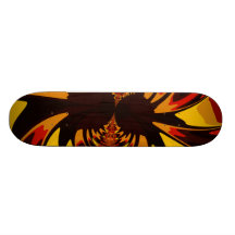 Feroz - criatura ambarina & alaranjada skates