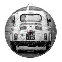 Fiat 500 em Roma, Italia, dartboard
