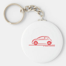 Fiat novo 500 Cinquecento Chaveiro