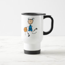 Figura camiseta da vara do jogador de basquetebol  canecas