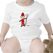 Figura da vara do bombeiro tshirt