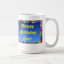 Filho do feliz aniversario da caneca
