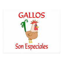Filho Especiales de Gallos Cartões Postais