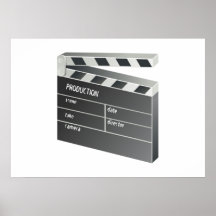 Filme Clapperboard Impressão