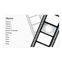 Filmstrip - negócio cartões-de-visita