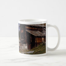 Findeln, Zermatt, suiça Caneca
