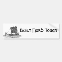 Fiorde construído resistente adesivo