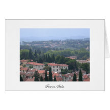 Firenze Italia Cartao