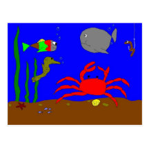 FISHIES CARTÕES POSTAIS