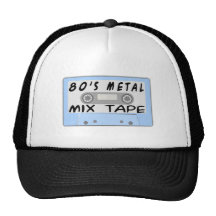 fita da mistura do metal 80s bone