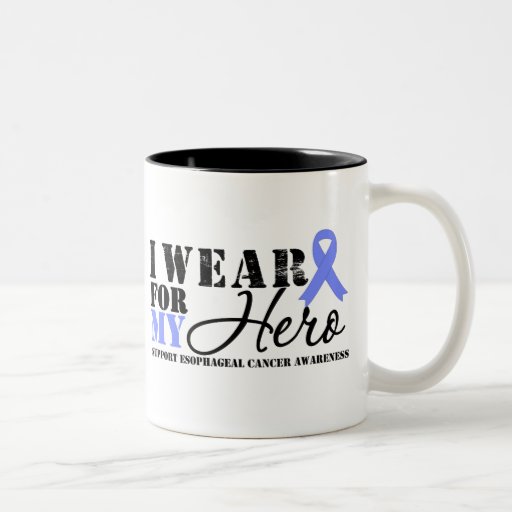 Fita esofágica do herói do cancer canecas