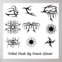 Flash tribal 289 pôsteres