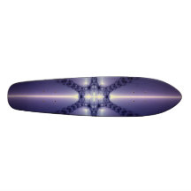 Floco de neve azul skate
