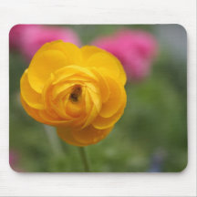 Flor amarela mouse pad