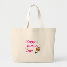 Flor do dia das mães bolsa para compras