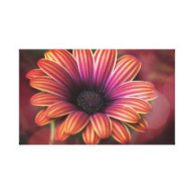 Flor do jardim impressão de canvas esticadas