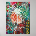 Flor - poster da explosão dos grafites
