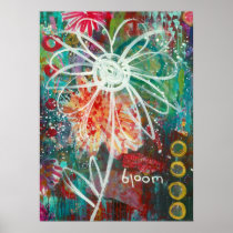 Flor - poster da explosão dos grafites posters