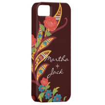 Floral festivo capa de iPhone 5 Case-Mate