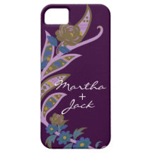 Floral festivo capa iPhone 5 Case-Mate