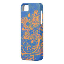 Floral laçado capas iPhone 5 Case-Mate