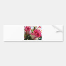 Flores cor-de-rosa adesivo