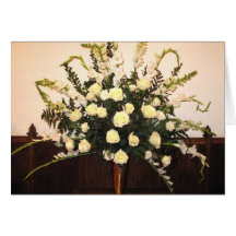 Flores da páscoa cartão