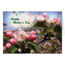 Flores de Apple para o dia das mães Cartões