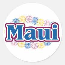 Flores de Maui Adesivo