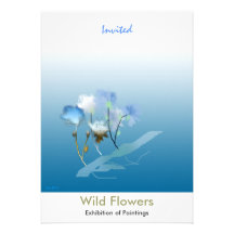 Flores de sussurro convite