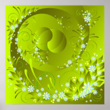 flores do primavera poster