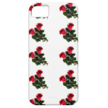 Flores do vermelho do caso Iphone5 Capas De iPhone 5 Case-Mate