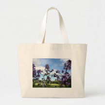 flores orgânicas bolsa de lona