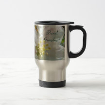 Flores orgulhosas de Apple da caneca de viagem da 