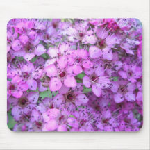 Flores roxas mousepad