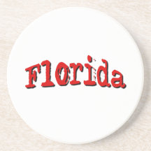 Florida vermelho porta copo para bebidas