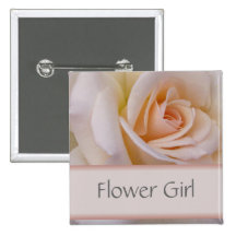 Florista do pêssego que Wedding o PIn - personaliz Botons