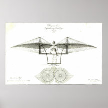 Flugmaschine 1807 posteres