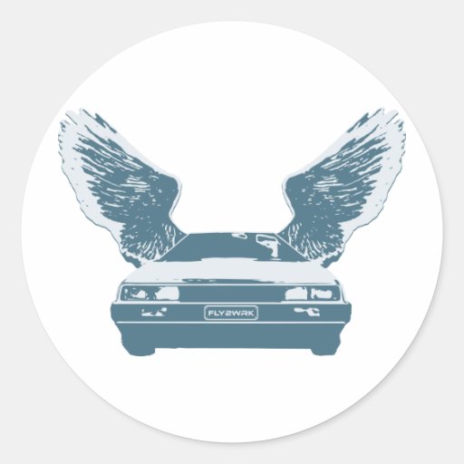 FLY2WRK ADESIVOS EM FORMATO REDONDOS