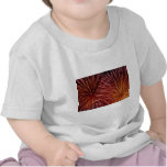 Fogos-de-artifício coloridos, dia de Canadá T-shirt