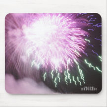 Fogos-de-artifício Mousepad - fogos-de-artifício v