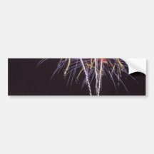 Fogos-de-artifício sobre a baía de San Diego no qu Adesivos