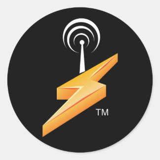 Folha da etiqueta de SHOUTcast Adesivos